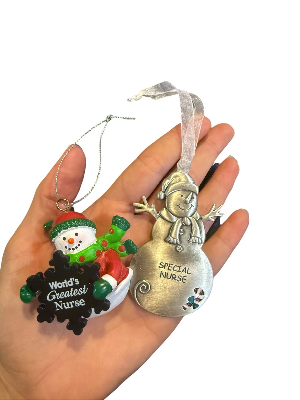 Nurse Christmas ornaments